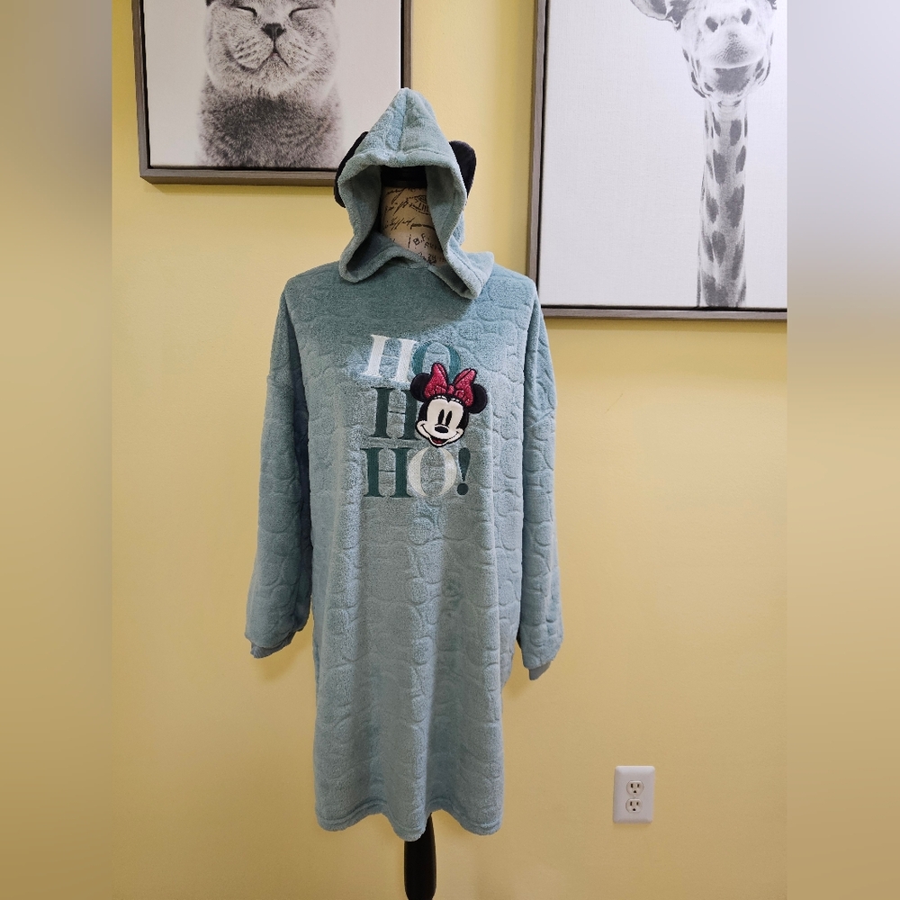 Women'secret Disney Minnie Mouse 3D hood nightgown